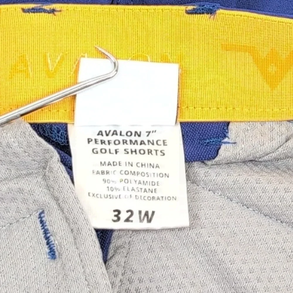 Avalon Golf Performance Short Mens 32 7